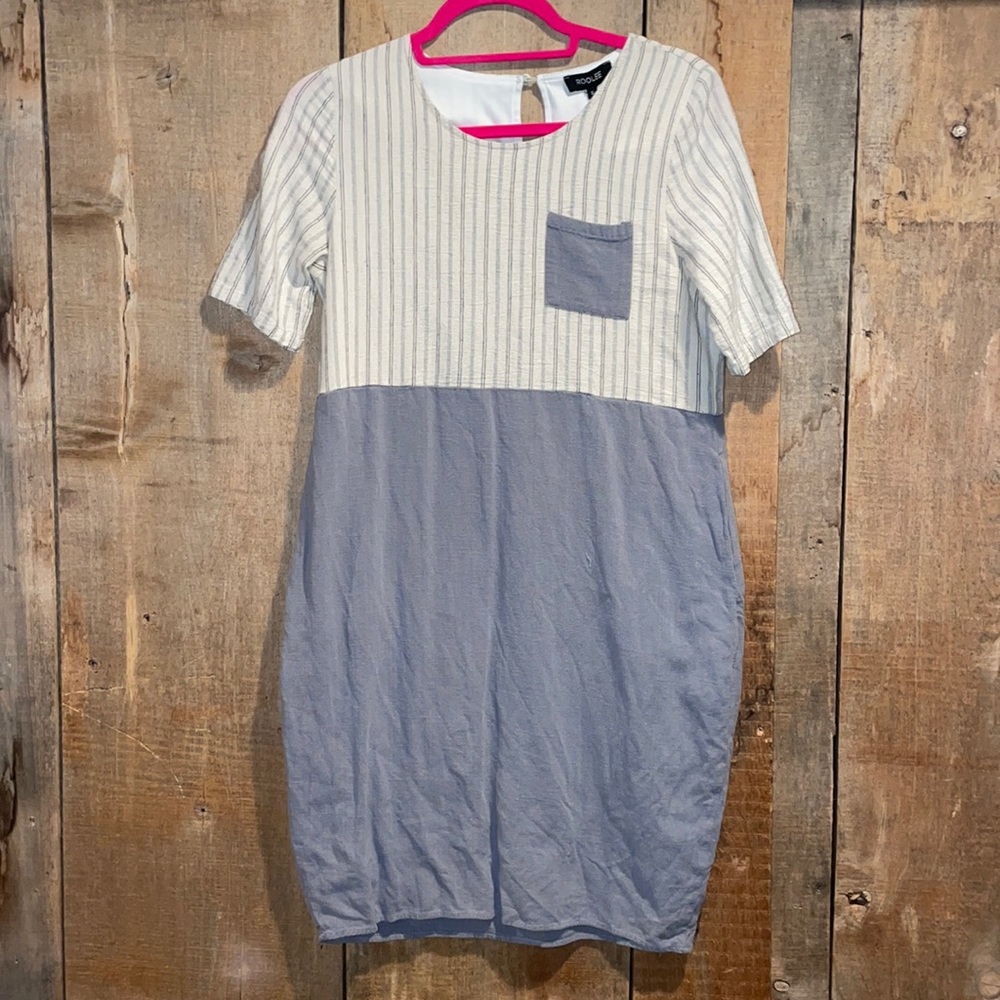 Roolee || linen midi dress